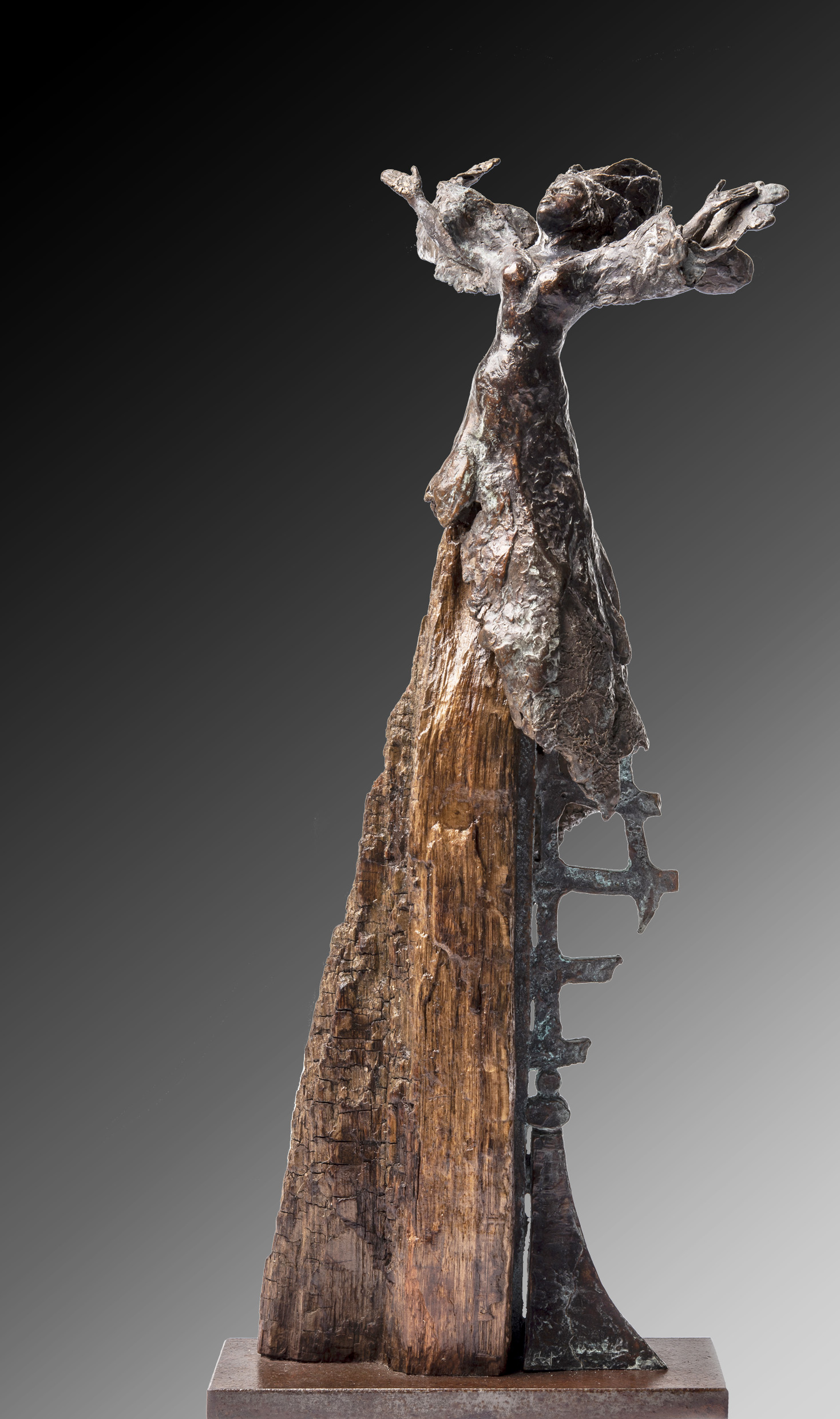 Dryade - 40cm - Bronze
