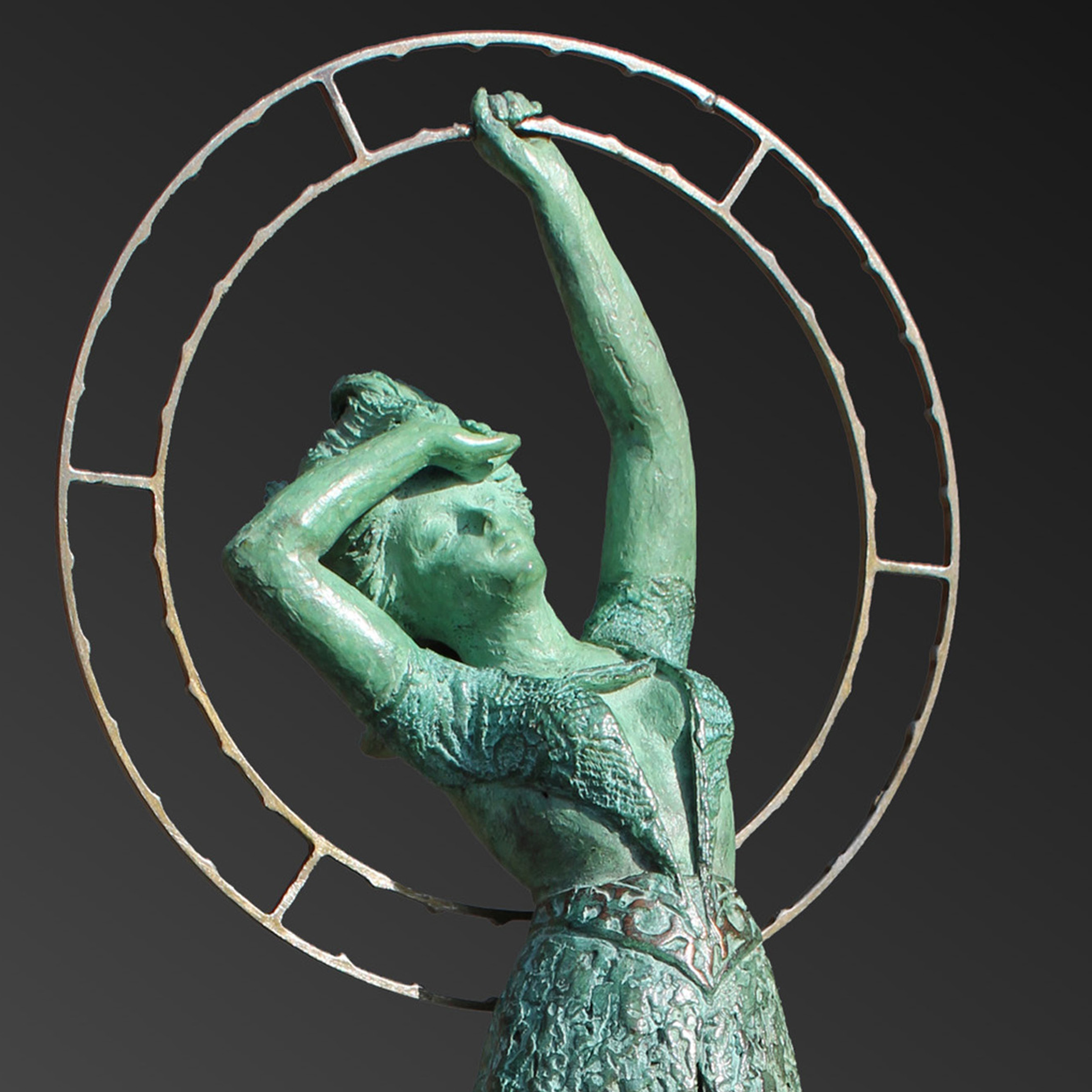 Dryade - 47cm - Bronze/Bois de sureau